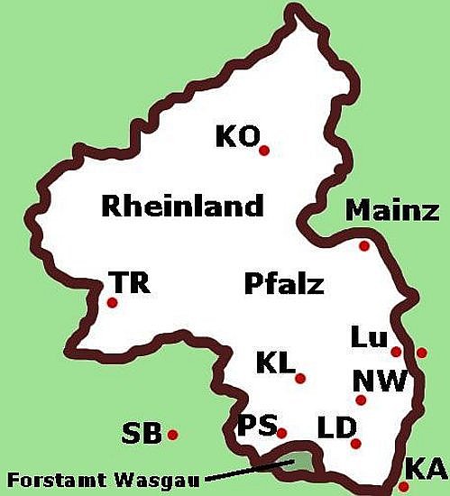 Der Wasgau in Rheinland-Pfalz