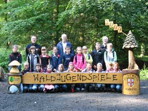 Wald-Jugendspiele im Forstamt Koblenz