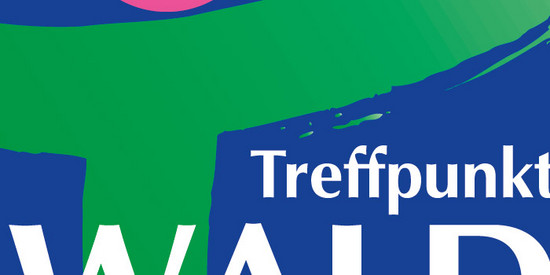 Anschnitt des Treffpunktwald-Logos