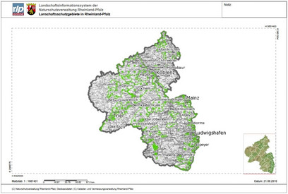 Landschaftsschutzgebiete in Rheinland-Pfalz