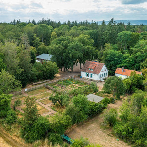 Wald-Naturschutzzentrum WNZ aus der Vogelperspektive