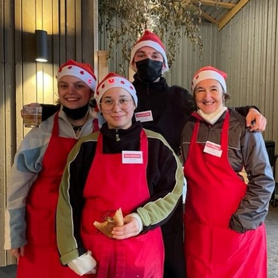 Team des Wald-Kiosk