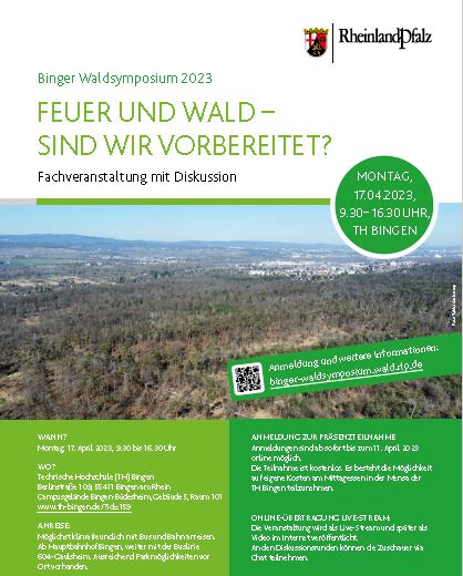 Flyer Binger Waldsymposium 2023
