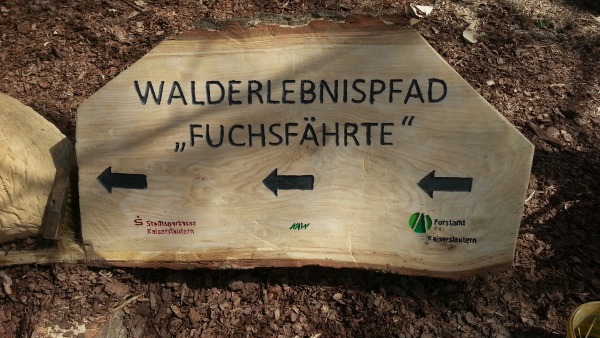 Walderlebnispfad "Fuchsfährte" Das Bild zeigt: Walderlebnispfad "Fuchsfährte"